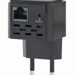 Jungikliai Gembird  WRL REPEATER 300MBPS/BLACK WNP-RP300-03-BK 