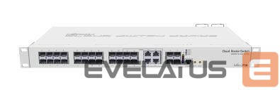 Jungikliai Mikrotik Switch||CRS328-4C-20S-4S+RM|Type L2|Rack 1U|4x10/100/1000BASE-T/SFP combo|20xSFP|4xSFP+|1xRJ45|CRS328-4C-20S-4S+RM