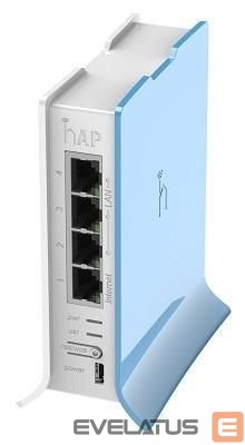 Maršrutizatoriai Mikrotik Access Point||IEEE 802.11b|IEEE 802.11g|IEEE 802.11n|1xUSB 2.0|4x10/100M|RB941-2ND-TC