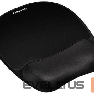 Kompiuterio pelė Fellowes  MOUSE PAD MEMORY FOAM/BLACK 9176501 