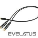 Kabelis Gembird  CABLE AUDIO 3.5MM 4-PIN TO/3.5MM S+MIC CCA-417M 