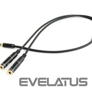 Kabelis Gembird  CABLE AUDIO 3.5MM 4-PIN TO/3.5MM S+MIC CCA-417M 