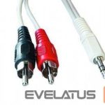 Kabelis Gembird  CABLE AUDIO 3.5MM TO 2RCA 1.5M/CCA-458 