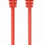 Jungikliai Gembird  PATCH CABLE CAT5E UTP 0.25M/RED PP12-0.25M/R 
