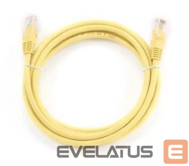 Jungikliai Gembird PATCH CABLE CAT5E UTP 2M/YELLOW PP12-2M/Y