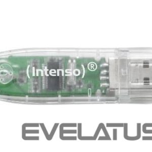 USB atmintinė Intenso  MEMORY DRIVE FLASH USB2 32GB/TRANSPARENT 3502480 