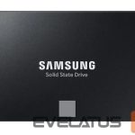 Kietasis diskas SDD Samsung  SSD||870 EVO|1TB|SATA|SATA 3.0|MLC|Write speed 530 MBytes/sec|Read speed 560 MBytes/sec|2,5"|MTBF 1500000 hours|MZ-77E1T0B/EU 