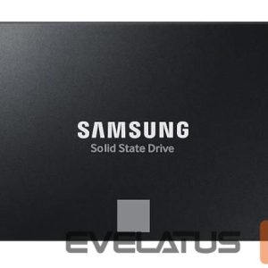 Kietasis diskas SDD Samsung  SSD||870 EVO|1TB|SATA|SATA 3.0|MLC|Write speed 530 MBytes/sec|Read speed 560 MBytes/sec|2,5"|MTBF 1500000 hours|MZ-77E1T0B/EU 