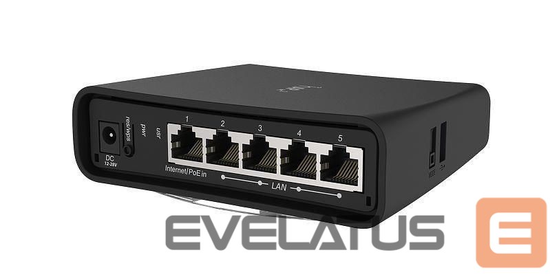 Maršrutizatoriai Mikrotik Wireless Router||Router|5x10/100/1000M|RBD52G-5HACD2HND-TC