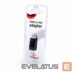 Moduliai ir siųstuvai Gembird  I/O ADAPTER HDMI TO VGA/BLIST A-HDMI-VGA-001 