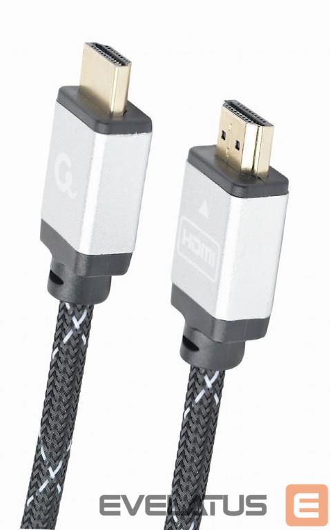 Monitoriaus priedas Gembird CABLE HDMI-HDMI 3M SELECT/PLUS CCB-HDMIL-3M