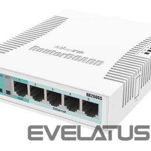 Jungikliai Mikrotik  Switch||CSS106-5G-1S|Desktop/pedestal|5x10Base-T / 100Base-TX / 1000Base-T|1xSFP|CSS106-5G-1S 