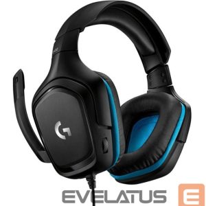 Laidinės ausinės Logitech  HEADSET GAMING G432/BLACK 981-000770 
