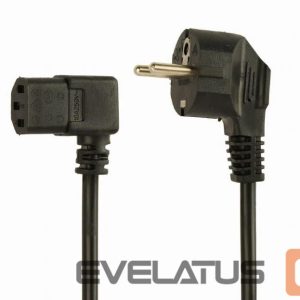 Adapteris Gembird  CABLE POWER ANGLED VDE 1.5M/PC-186A-VDE1B-1.5M 
