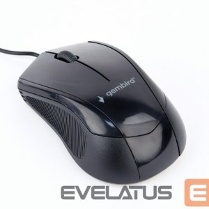 Kompiuterio pelė Gembird  MOUSE USB OPTICAL/BLACK MUS-3B-02 
