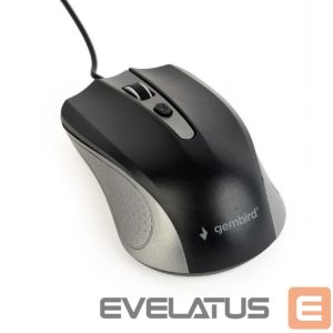 Kompiuterio pelė Gembird  MOUSE USB OPTICAL GREY/BLACK/MUS-4B-01-GB 