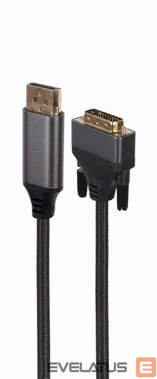 Monitoriaus priedas Gembird CABLE DISPLAY PORT TO DVI/1.8M CC-DPM-DVIM-4K-6