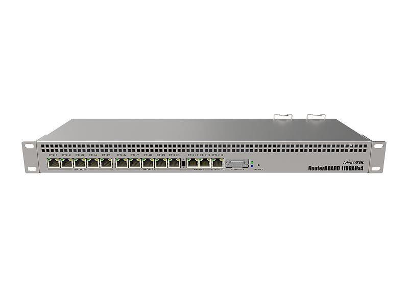 Maršrutizatoriai Mikrotik NET ROUTER 10/100/1000M 13PORT/RB1100X4