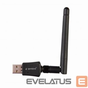 Jungikliai Gembird  WRL ADAPTER 300MBPS USB HIGH/POWER WNP-UA300P-02 