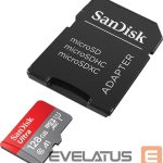 Kitas kompiuterio priedas SANDISK BY WESTERN DIGITAL  MEMORY MICRO SDXC 128GB UHS-I/W/A SDSQUAB-128G-GN6MA SANDISK 