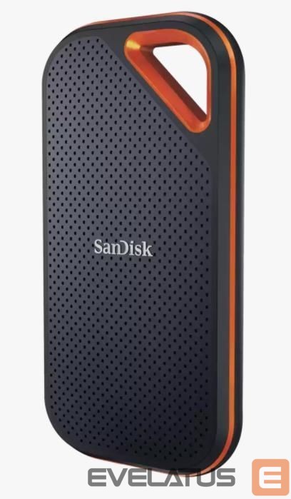 Kietasis diskas SDD SANDISK BY WESTERN DIGITAL External SSD||Extreme Pro|2TB|USB-C|Write speed 2000 MBytes/sec|Read speed 2000 MBytes/sec|Proprietary|SDSSDE81-2T00-G25