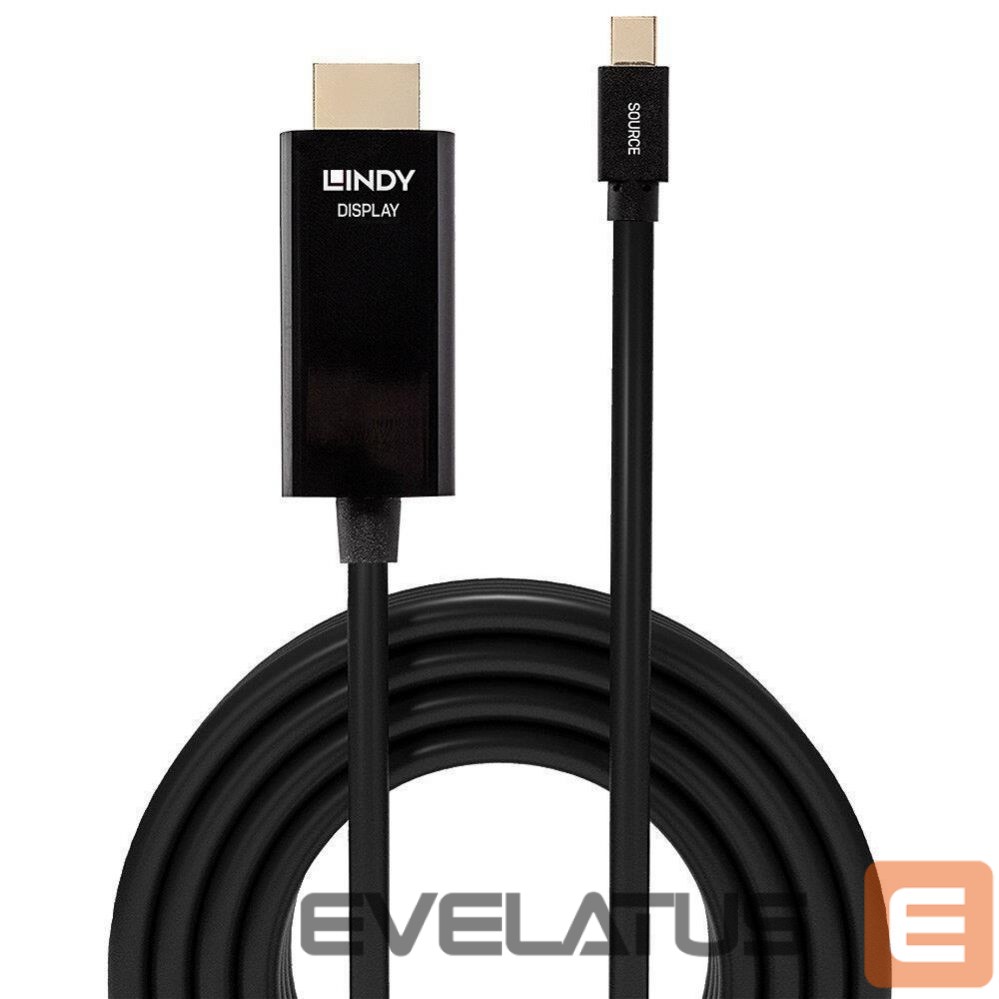 Monitoriaus priedas LINDY CABLE MINI DP TO HDMI 1M/36926