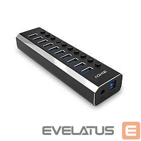 Adapteris LINDY  I/O HUB USB3 10PORT/43370 