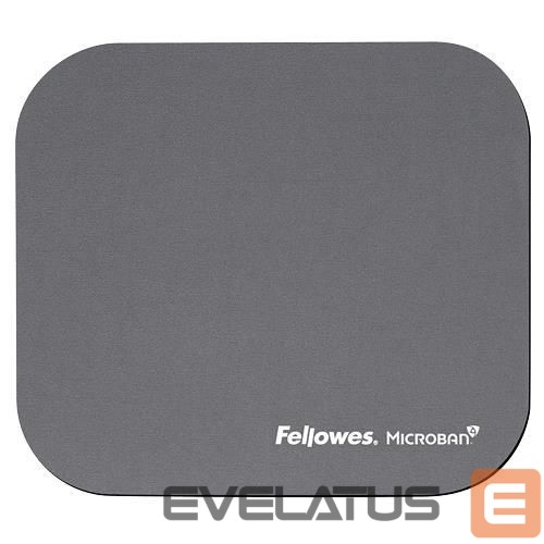 Kompiuterio pelė Fellowes MOUSE PAD MICROBAN/SILVER 5934005