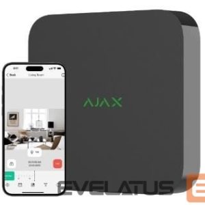 stebėjimo priedai AJAX  NET VIDEO RECORDER 8CH/BLACK 70938 