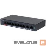 Jungikliai DAHUA  Switch||CS4010-8GT-110|Type L2|Desktop/pedestal|8x10Base-T / 100Base-TX / 1000Base-T|PoE ports 8|DH-CS4010-8GT-110 