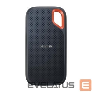 Kietasis diskas SDD SANDISK BY WESTERN DIGITAL  External SSD||Extreme|4TB|USB 3.2|Write speed 1000 MBytes/sec|Read speed 1050 MBytes/sec|SDSSDE61-4T00-G25 