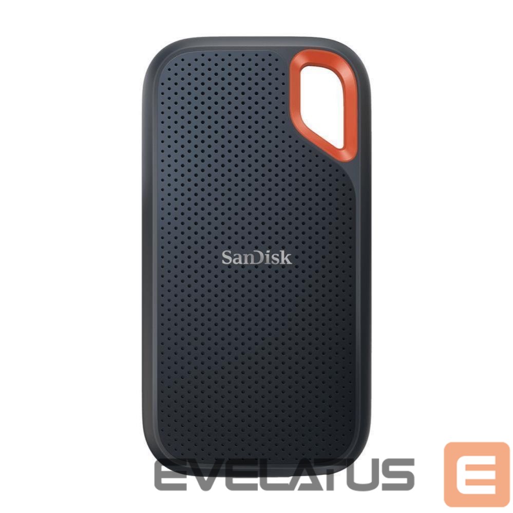 Kietasis diskas SDD SANDISK BY WESTERN DIGITAL External SSD||Extreme|4TB|USB 3.2|Write speed 1000 MBytes/sec|Read speed 1050 MBytes/sec|SDSSDE61-4T00-G25