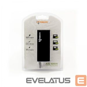 Adapteris Sbox  Adapter for Asus Notebooks AS-65W 