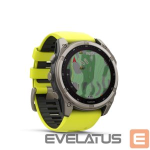 Išmanusis laikrodis Garmin  SMARTWATCH FENIX 8 SAPP. SOLAR/YELLOW 51 mm