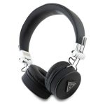 Belaidės ausinės Guess  Bluetooth ENC GUBH70PGTSPSK Grained Classic Round Shape Black