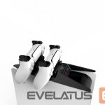 Valdiklis iLike  P-5 Dual & Fast Controller Charging Station for Sony PlayStation 5 PS5 Black
