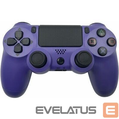 Valdiklis GameBox P4 Wireless Vibration Bluetooth Controller for Play Station 4 / PC / TV / TV Box Purple