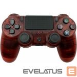 Valdiklis GameBox  P4 Wireless Vibration Bluetooth Controller for Play Station 4 / PC / TV / TV Box Transparent