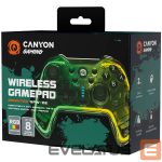 Valdiklis Canyon  gamepad Brighter GPW-02 BT+Dongle Wireless Crystal Transparent