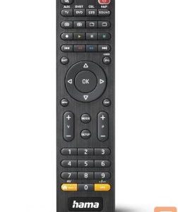 Kitas kompiuterio priedas Hama  Universal Remote Control 8in1 Black
