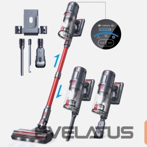 Dulkių siurblys Lubluelu  L7 Pro Self-Standing Cordless Stick Vacuum Cleaner 140AW 33KPA Hoover 