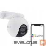 IP kameros EZVIZ  H80x Outdoor IP65 Dual lens 8MP+2MP 4K Camera Pan & Tilt 360 MicroSD / Night vision White 