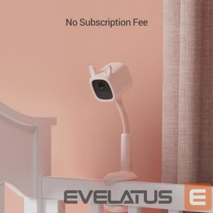 Vaizdo kamera EZVIZ  BM1 Rabit Indoor Battery-powered magnetic Baby Smart HD Monitor with screw fixation Pink 