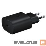 Adapteriai Samsung  EP-TA800EBE Samsung USB-C 25W Travel Charger Black (OOB Bulk) Black