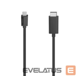 Garso kabelis Hama  Video Cable, USB-C Plug - DisplayPort Plug, Ultra-HD 4K, 1.50 m 
