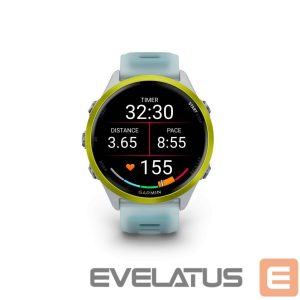 Išmanusis laikrodis Garmin  Forerunner 570 - 47mm, Amp Yellow Aluminium with Translucent Whitestone/Turquoise Band