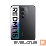 Išmanusis telefonas Xiaomi  Redmi 15 5G 4/128GB Midnight Black
