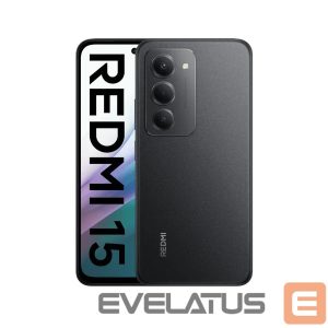 Išmanusis telefonas Xiaomi  Redmi 15 5G 4/128GB Midnight Black