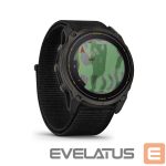 Išmanusis laikrodis Garmin  Enduro 3 – 51 mm, Solar, Sapphire Carbon Gray DLC Titanium with Black UltraFit Nylon Strap Black