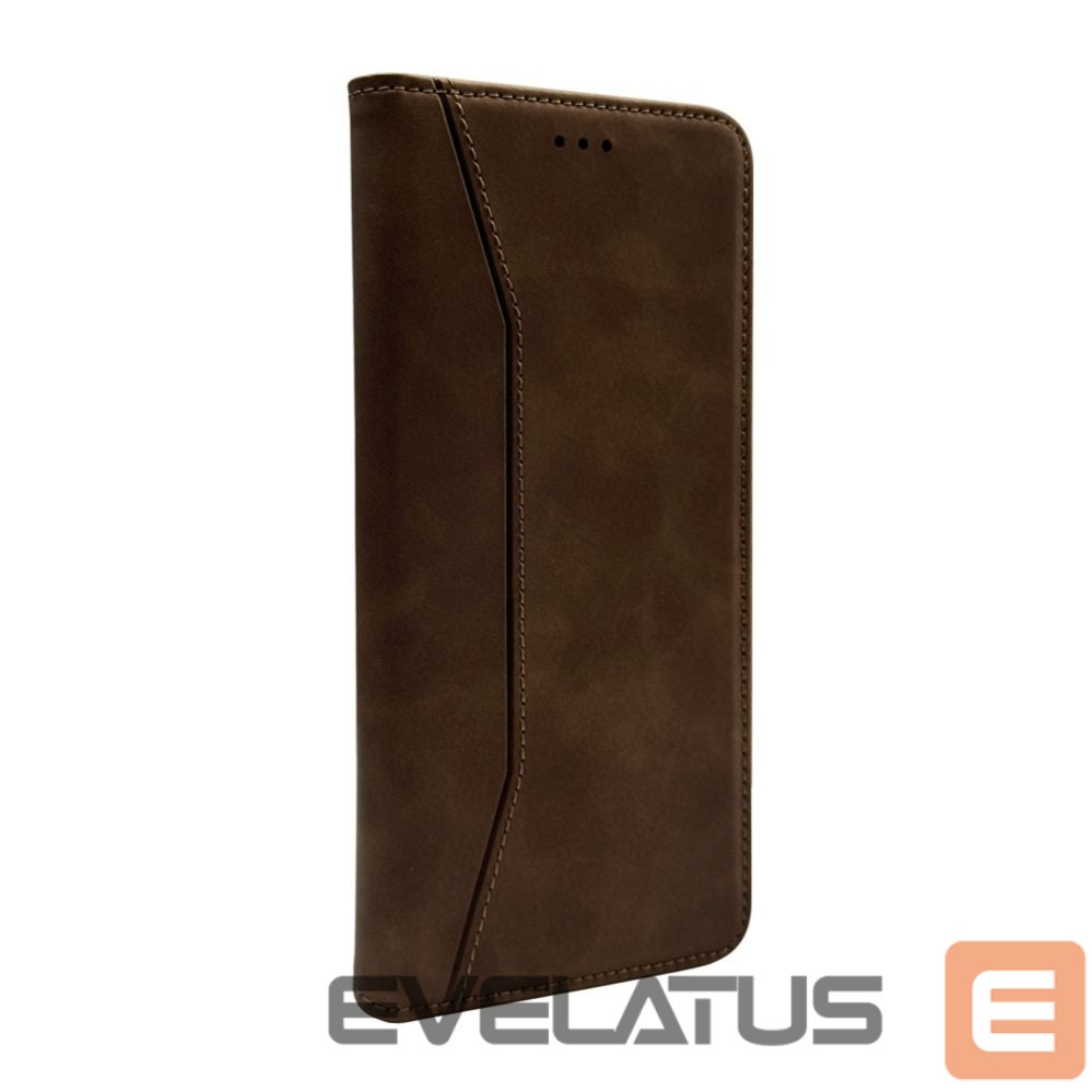 Knygos tipo dėklas dėklai Evelatus Xiaomi Redmi 15C 4G/5G Book Case Folio Brown